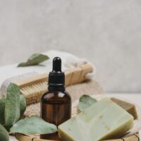 Jabón natural de lavanda con ingredientes orgánicos